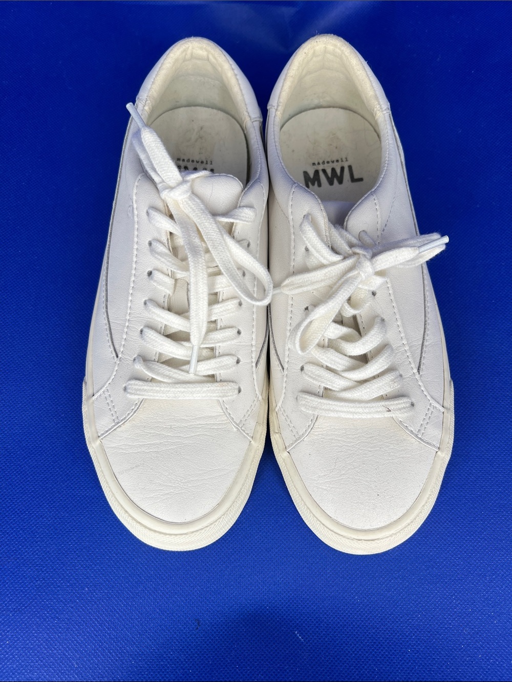 Madewell Classic White Leather Sneakers